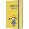 Блокнот MOLESKINE LIMITED EDITION MINIONS POCKET, линейка, желтый LEMI01MM710M10